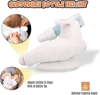 MyLittleFeeder: Hands Free Bottle Holder For Baby  (Bunny)