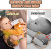 MyLittleFeeder Baby Bottle Holder, Adjustable Nursing Pillow Support (Shiba)