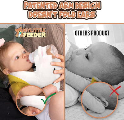 MyLittleFeeder: Hands Free Bottle Holder For Baby  (Bunny)